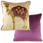 Camel Amethyst cushion cover